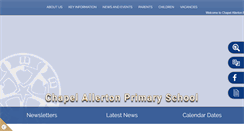 Desktop Screenshot of chapelallertonprimary.co.uk